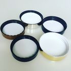 empty 15g PET Plastic clear cosmetic jar with gold silver top lid for skin care packaging blam lip scrub container